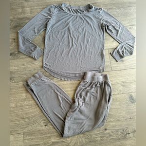Kyte Baby Women’s Jogger Pajama Set-Charcoal